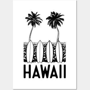 Hawaii Surf Posters and Art